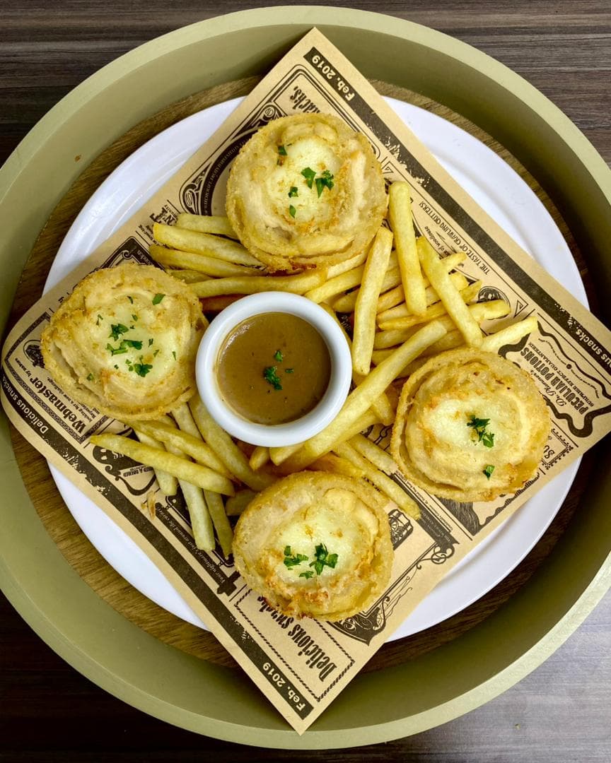 Cheesy Chicken Ball
