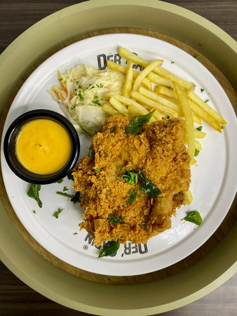 Salted Egg Chicken (Thigh Part)