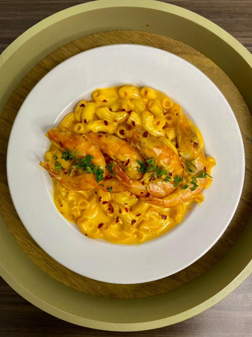 Mac ‘N’ Cheese (Shrimp)