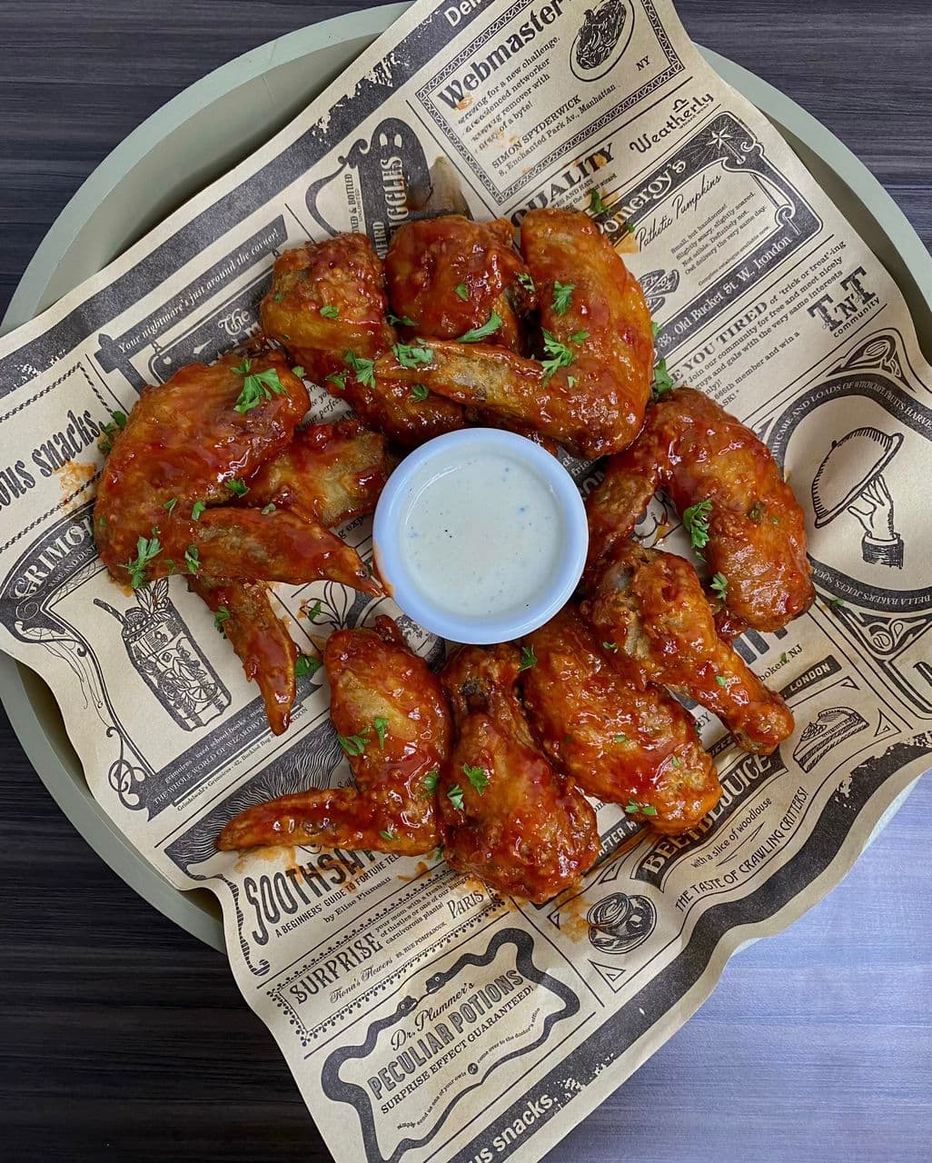 Buffalo Chicken Wing (5 pcs)